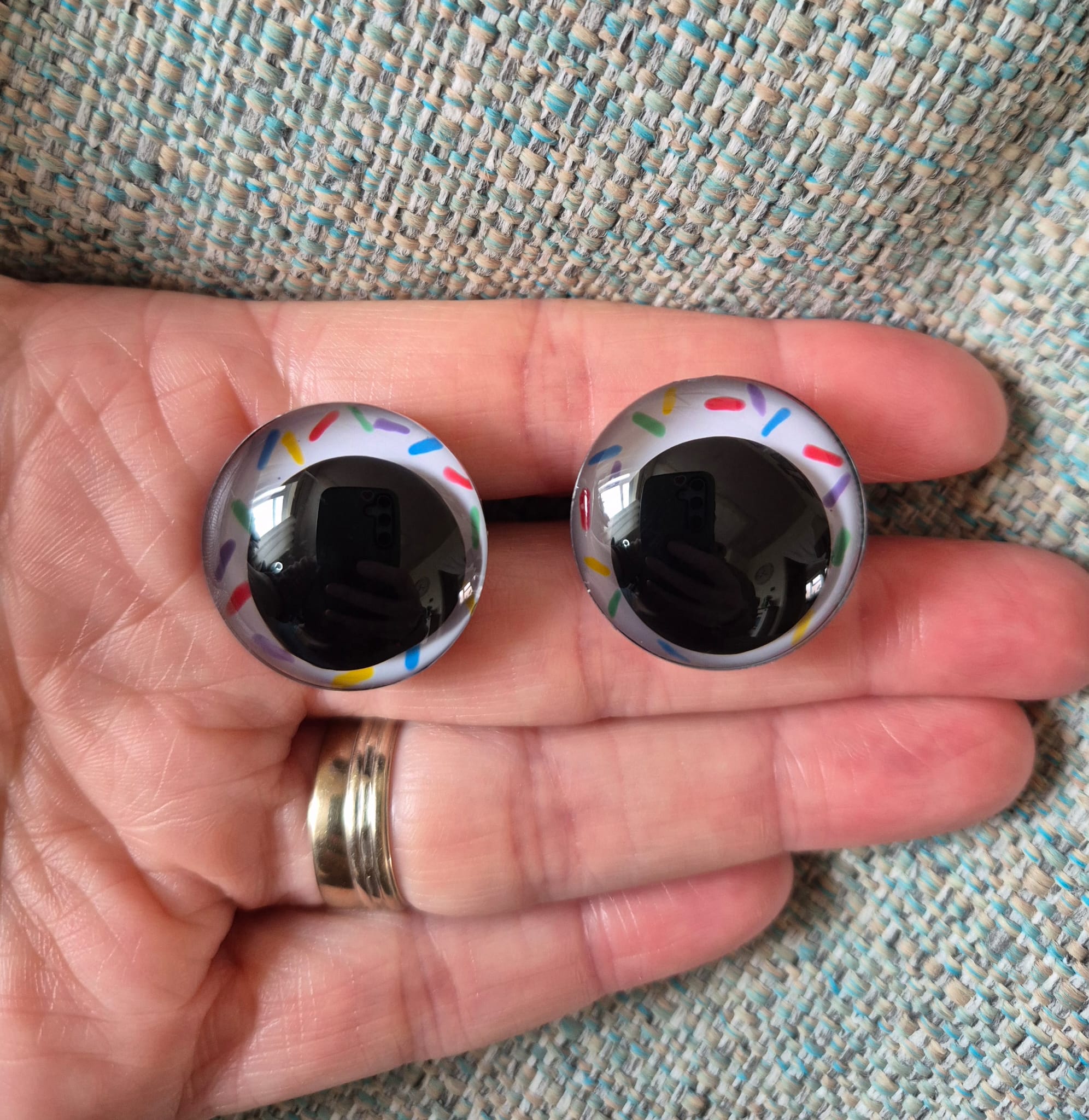 25mm OG 'Sprinkle Eyes' (Sinker)