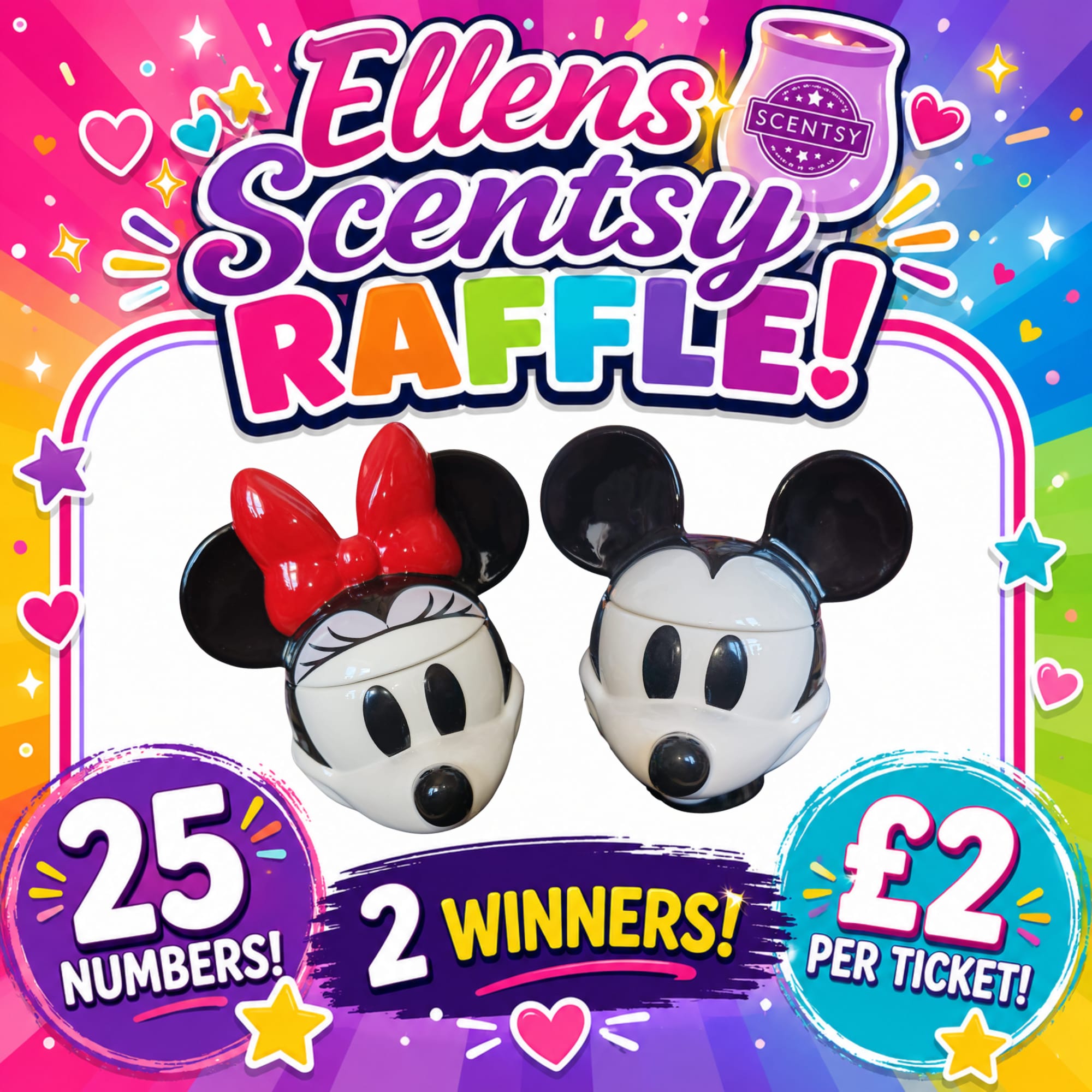 Scentsy Raffle Tickets