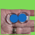 25mm *Blue* Glitter/Colour or Custom Handpainted (Sinker)