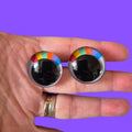 25mm OG 'Rainbow Eyes' (Sinker)