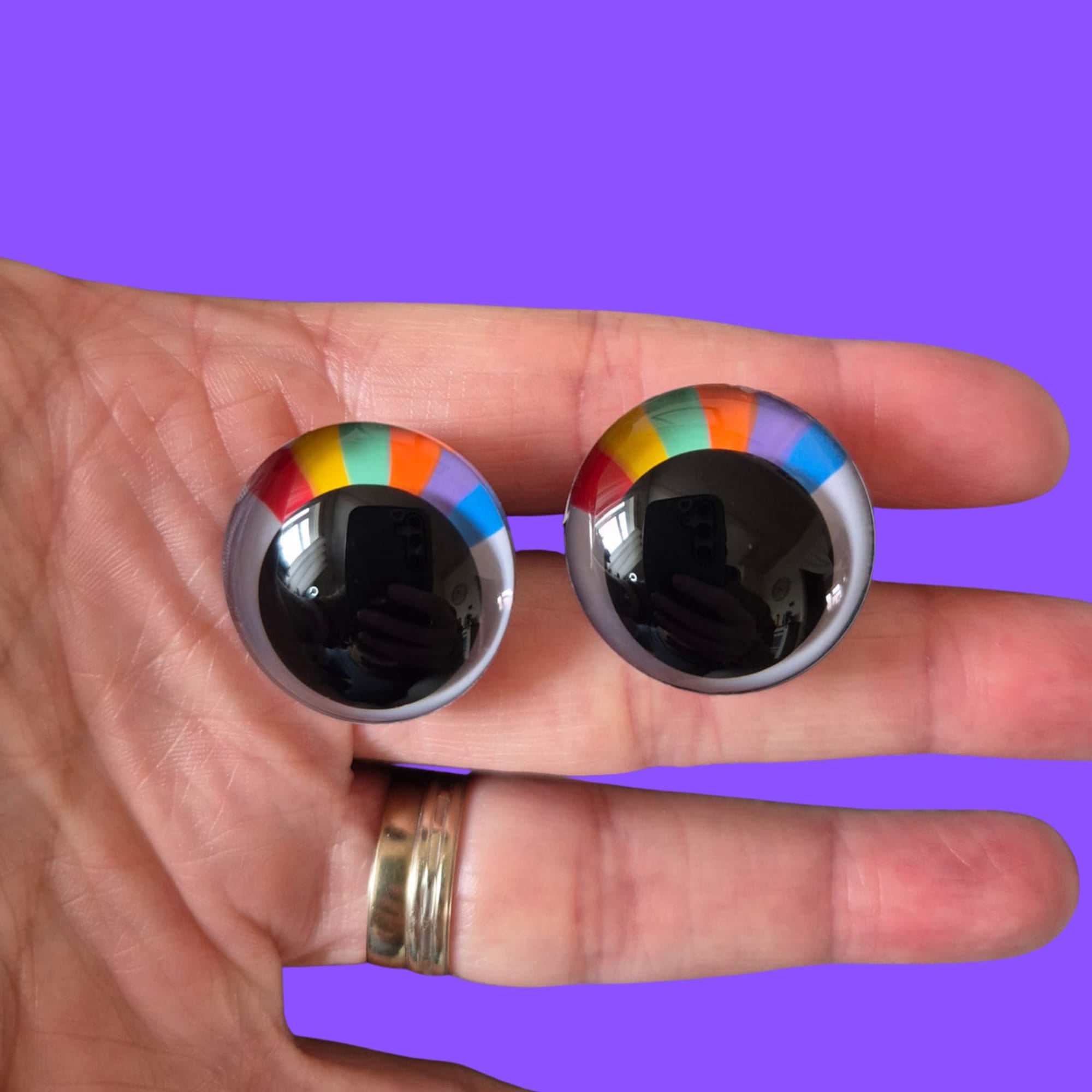 25mm OG 'Rainbow Eyes' (Sinker)